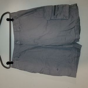 Columbia Mens Cargo Shorts Med Gray
